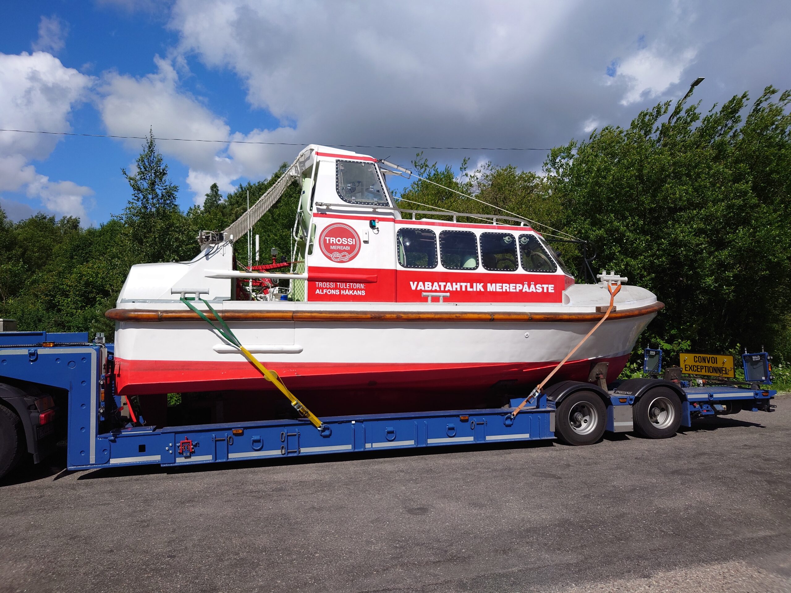 13.06.2024 Pärnu Postimees: Pärnu vabatahtlikud said uue merepäästelaeva